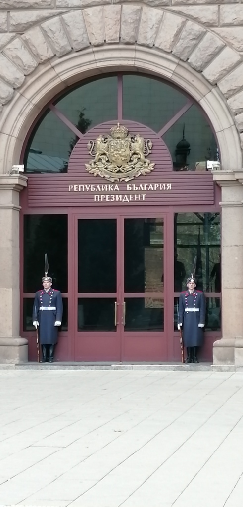 2020-02-02 Entrada al Palacio Presidencial, Sofía, BULGARIA