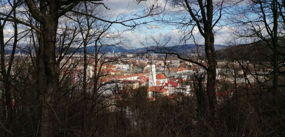 2020-02-05 Castle Hill, camino al Castillo de Liubliana, ESLOVENIA